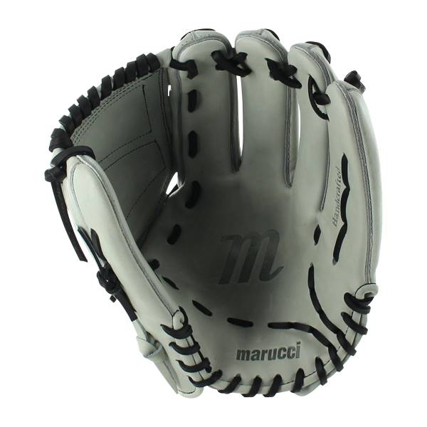 Marucci Adjustable 12.5" Fastpitch Softball Glove: MFGSB1250SV-GY/BK: Image #316282