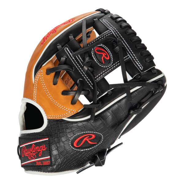Rawlings Heart of the Hide ColorSync 6.0 Croc Skin 11.5" Baseball Glove: PRO934-2T: Image #422281