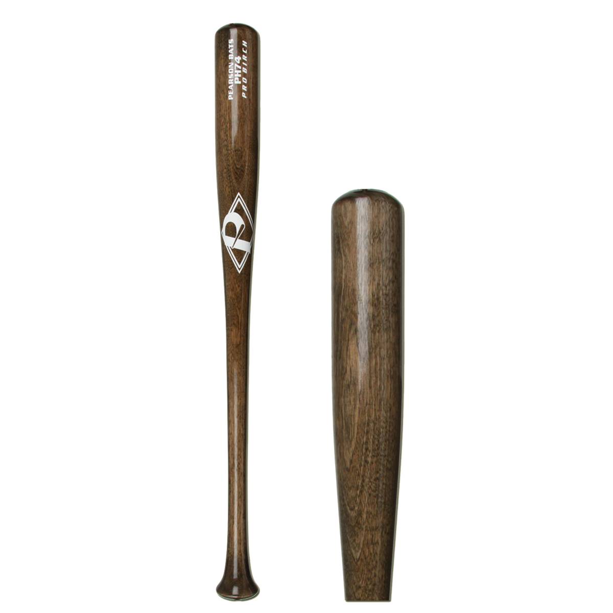 Pearson Pro Model Birch Wood Baseball Bat PH74 Adult