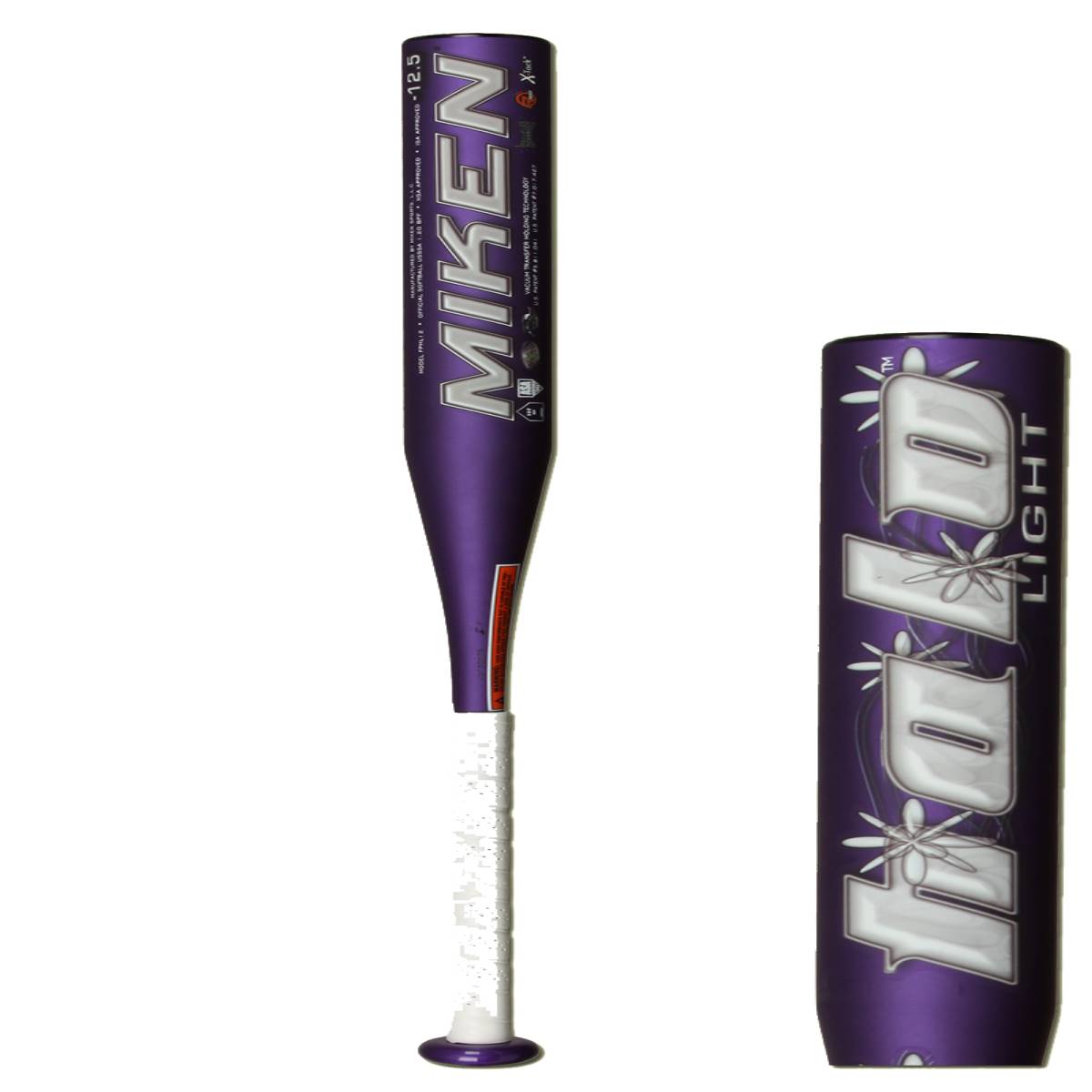 Miken Halo Light 12.5 2 1/4" Fastpitch Softball Bat FPHL12