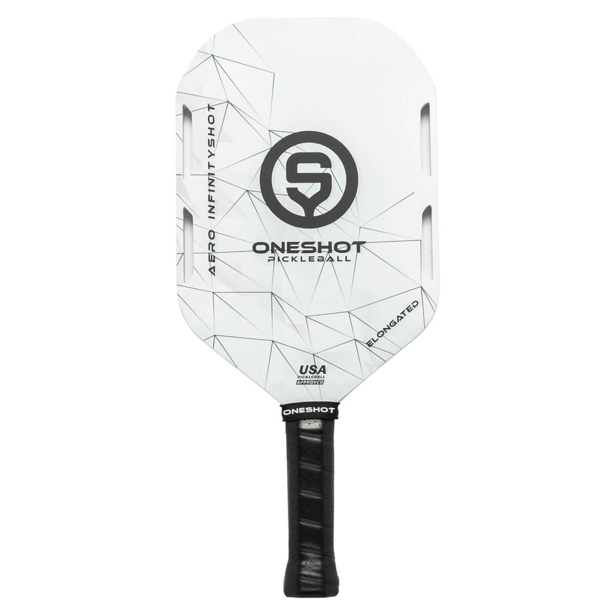 Oneshot Aero Infinityshot Middleweight Graphite Pickleball Paddle: Image #434389