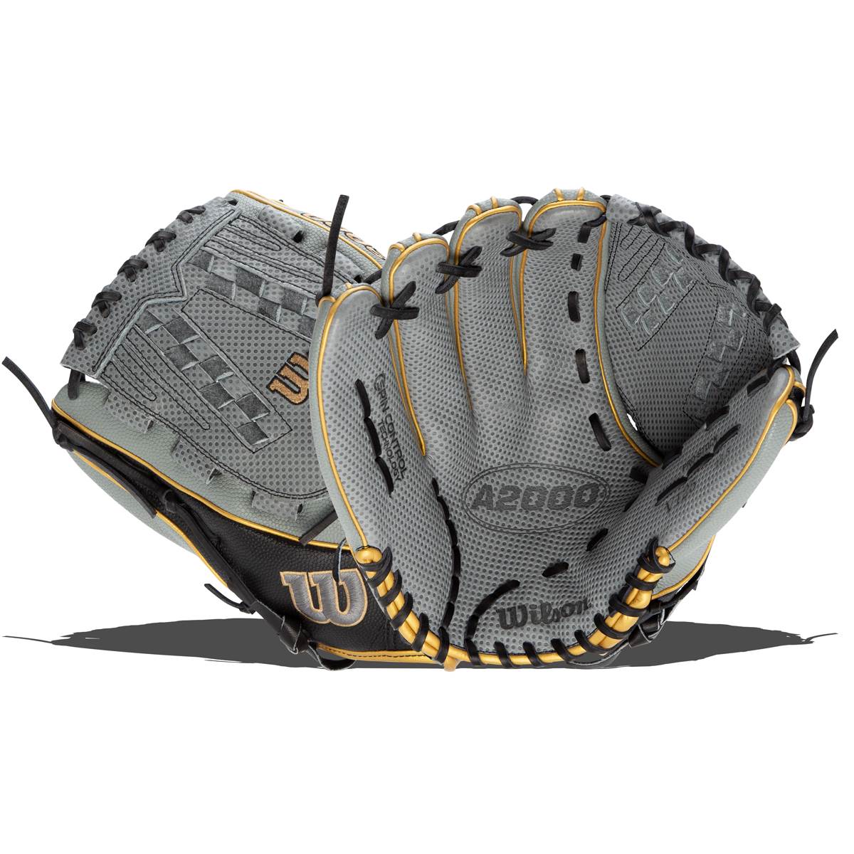 Wilson A2000 SuperSkin V125 Spin Control 12.5" Fastpitch Softball Glove: WBW100441125: Image #409292
