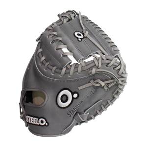 STEELO. Turbo 1 Stadium Status Pro 33" Catcher's Mitt: STATUSTRB1GRY33C: Image #398268