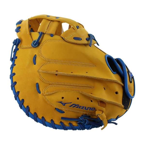 Mizuno MVP Prime SE 34" Fastpitch Softball Catcher's Mitt: GXS50PSE6 Cork / Royal: Image #315466