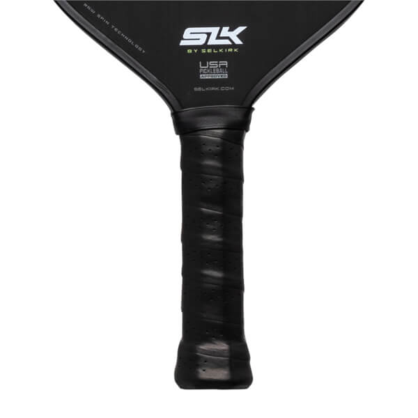 Selkirk SLK Halo Control XL Pickleball Paddle - Raw Carbon Fiber Face, Rev-Core Polymer Core (Blue)