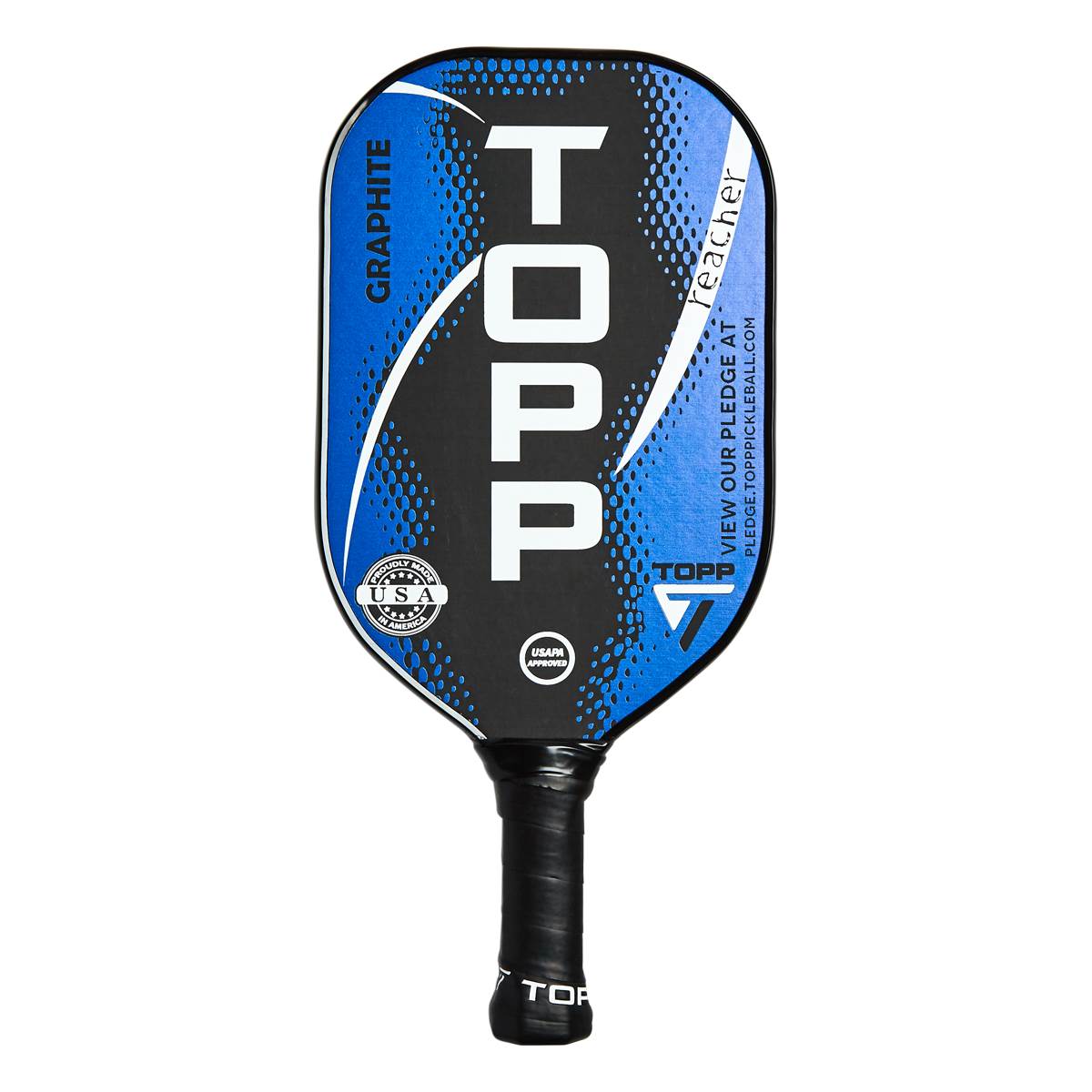TOPP Reacher Middleweight Graphite Pickleball Paddle: Image #400559