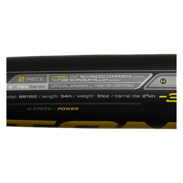 Easton S2 -3 2 5/8 BBCOR Baseball Bat BB11S2 | JustBats.com
