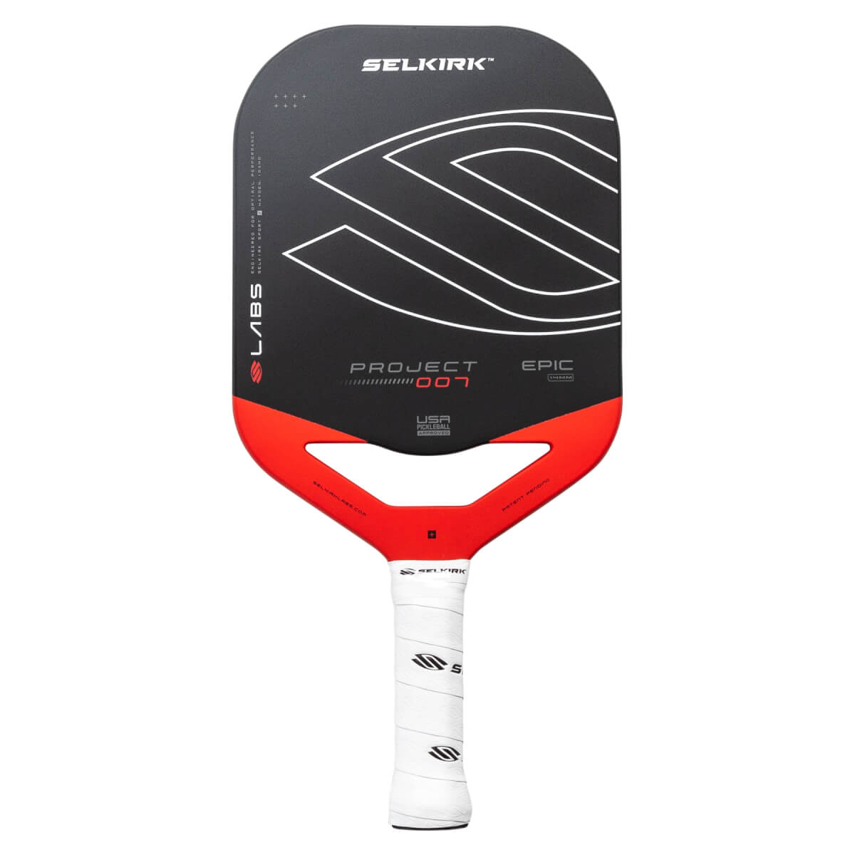 Selkirk LABS 007 Epic 14mm InfiniGrit Carbon Fiber Pickleball Paddle: Image #450096