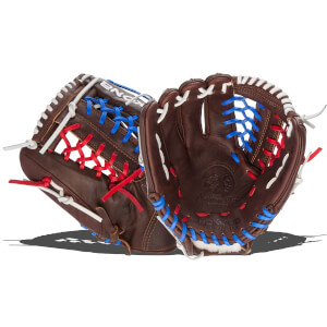 Nokona X2 Elite 11.25" Youth Baseball Glove: X2-200POP RWB: Image #412651