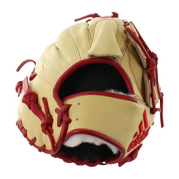 Adidas EQT 12" Baseball Glove: EQT1175SP Tan / Red: Image #313377