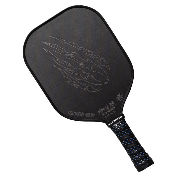 Wild Monkeys Grizzly Ghost Carbon Fiber Pickleball Paddle