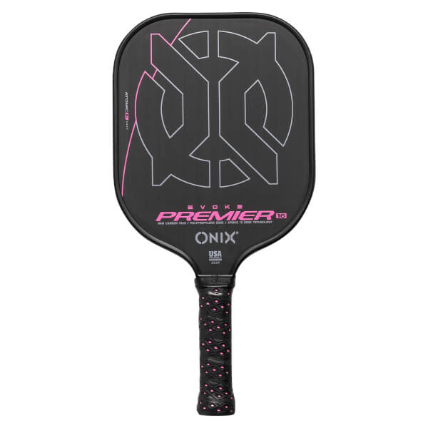 Onix Evoke Premier Pro Raw Max Control Carbon Fiber Pickleball Paddle: Image #441393