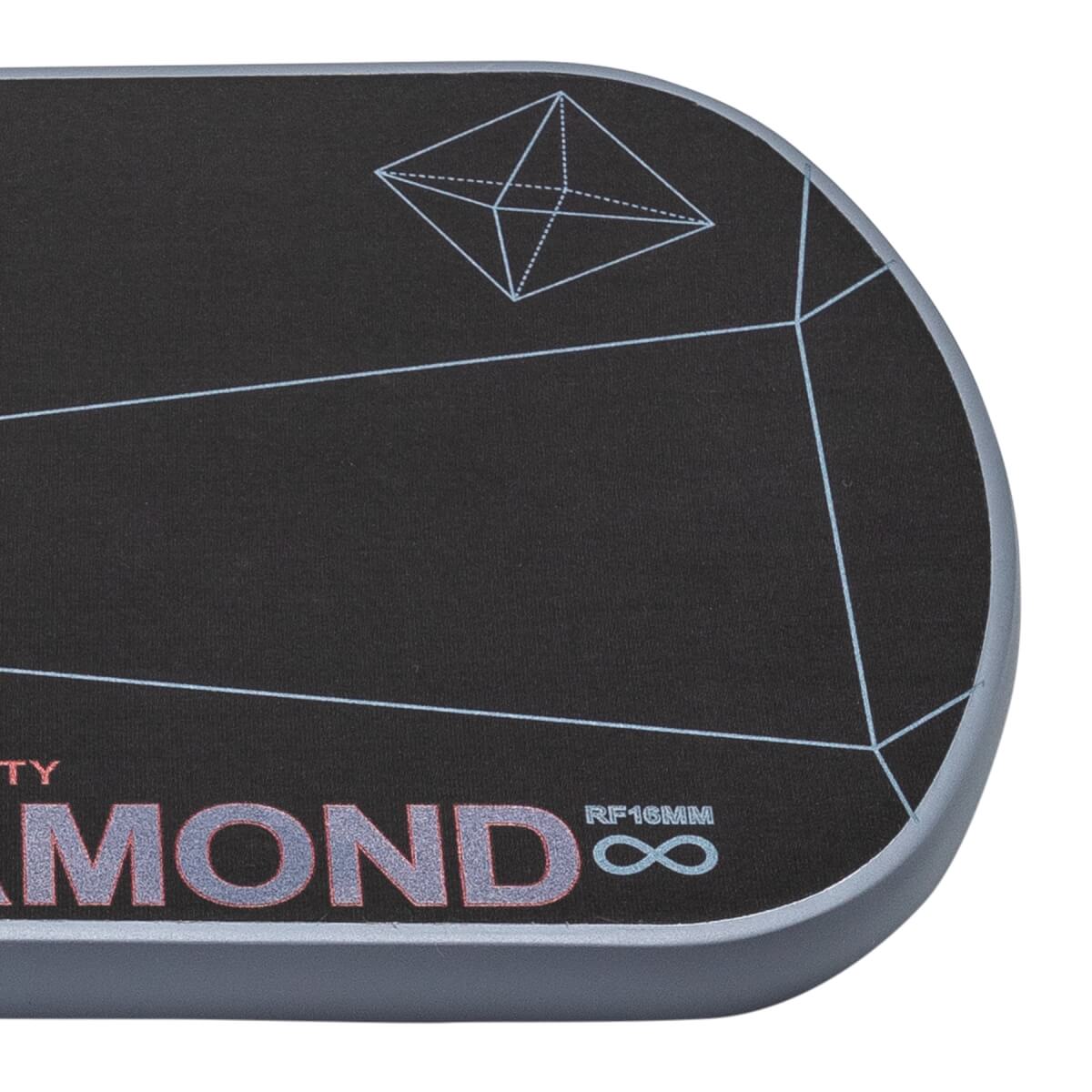 Six Zero Infinity Edgless Black Diamond Power Composite Pickleball Paddle: Image #442375