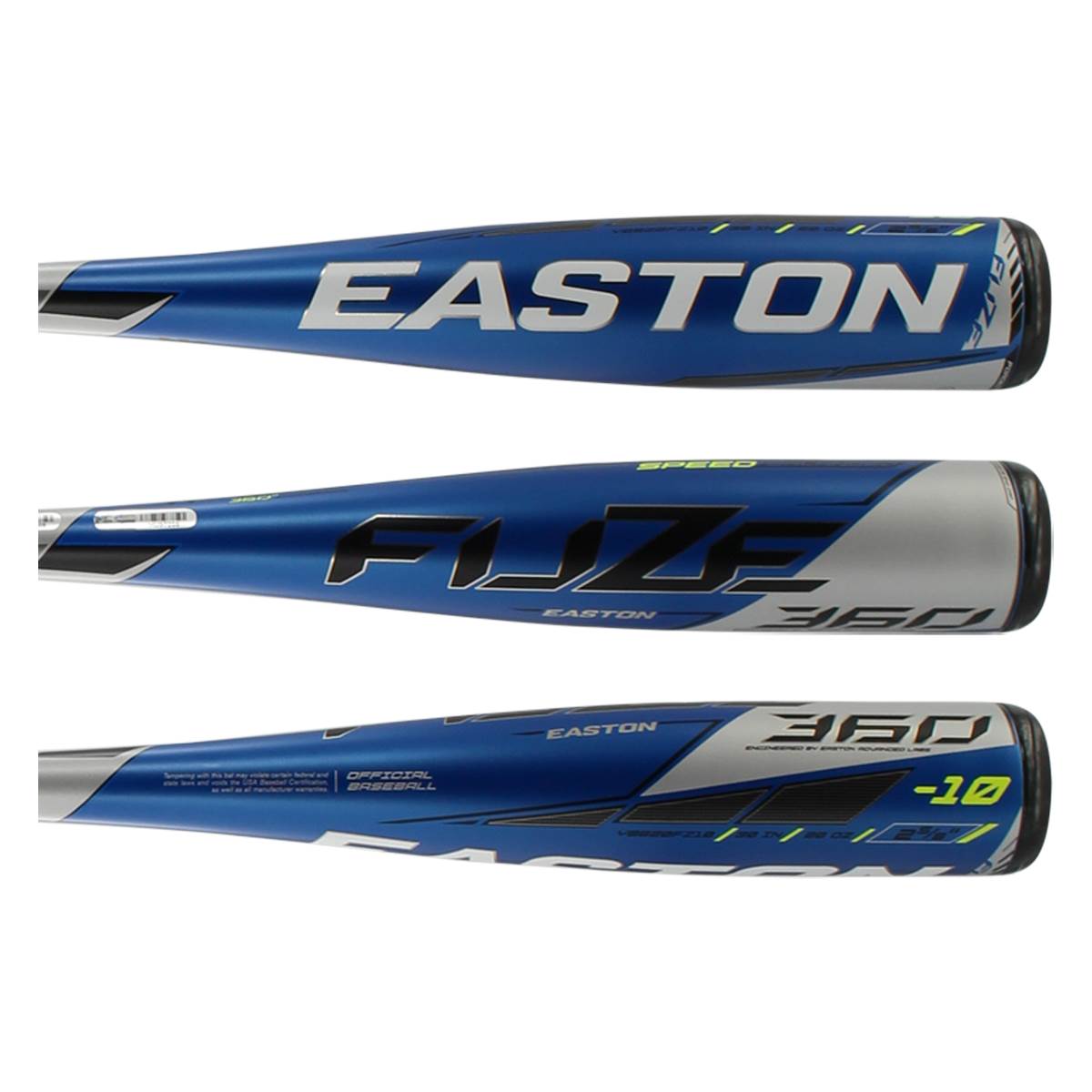 Easton Fuze 360 10 USA Baseball Bat YBB20FZ10