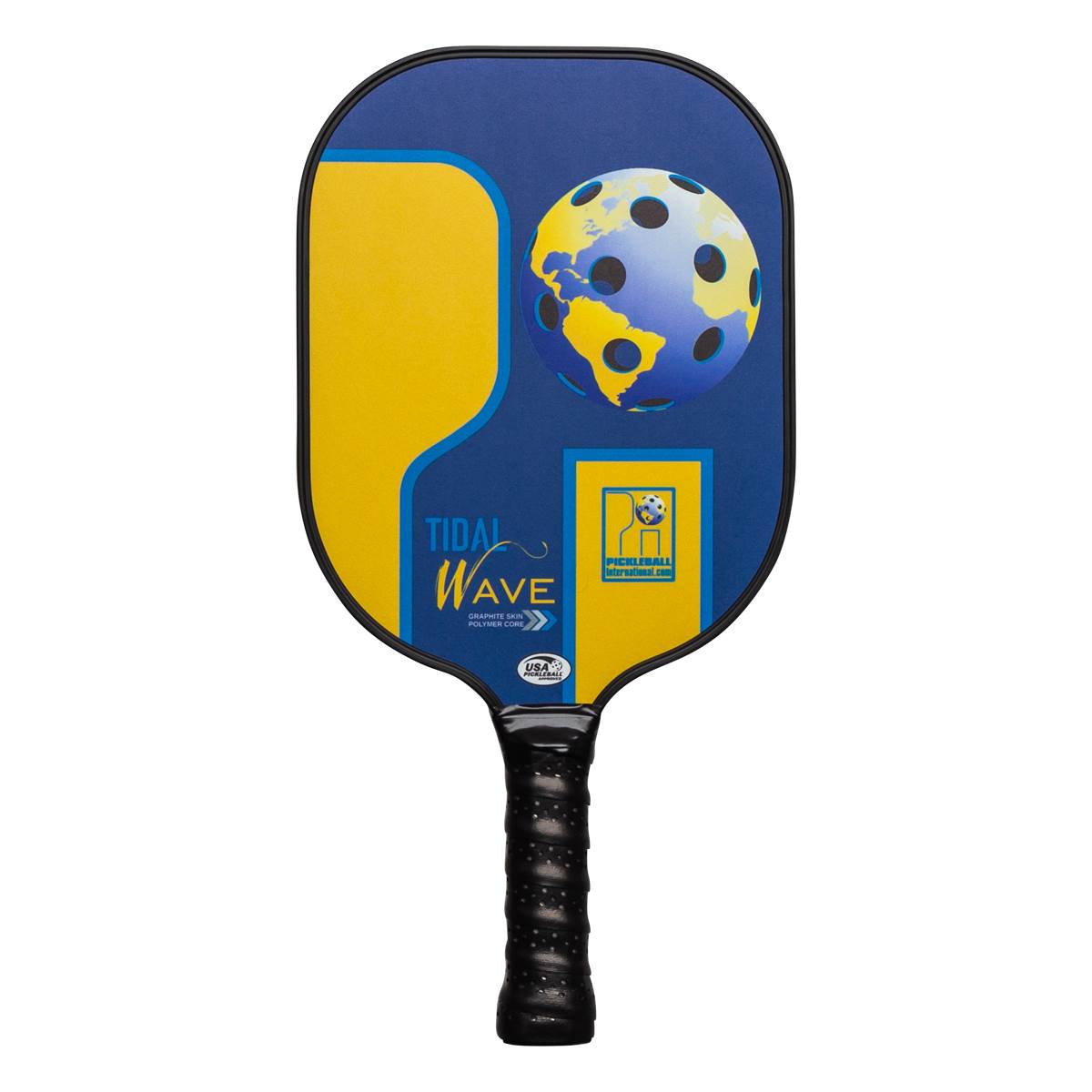 Pickleball International Tidal Wave Middleweight Graphite Pickleball Paddle: Image #405825