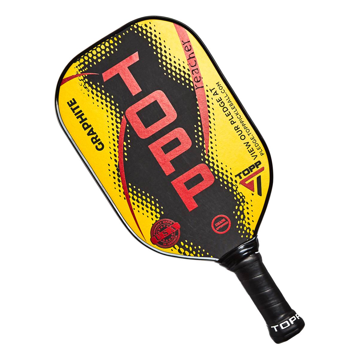 TOPP Reacher Middleweight Graphite Pickleball Paddle: Image #400573