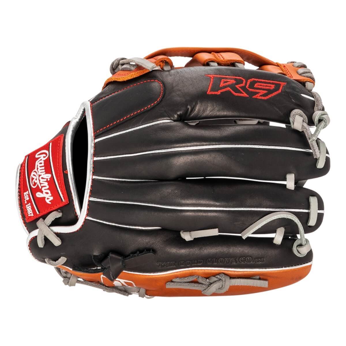 Rawlings R9 ContoUR Fit 12" Youth Baseball Glove (R9120U6BT
