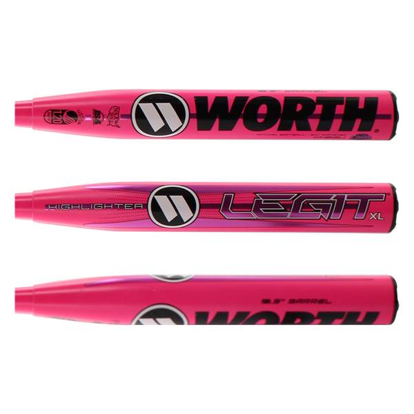 Batte De Softball Worth Legit XL Reload 'Watermelon' - 26.5 Oz, 34