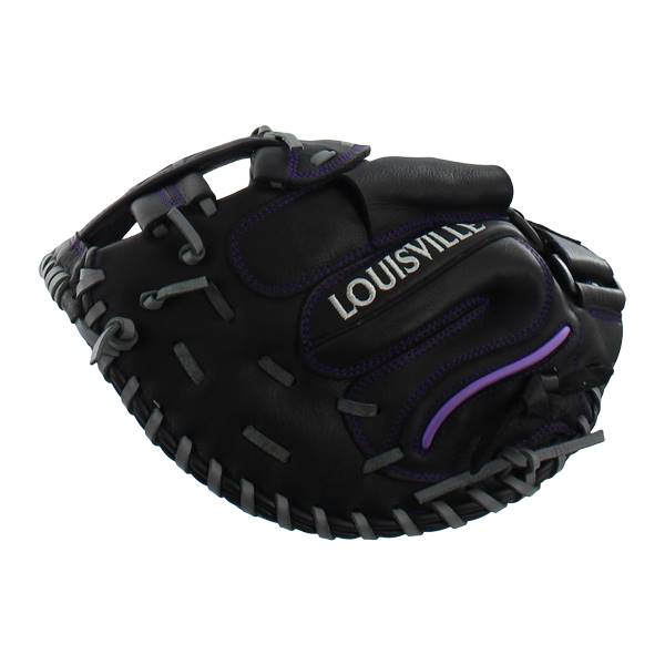Louisville Slugger Xeno Black Softball Glove: FGXNBK6-CTM1 Catcher's Mitt: Image #308171