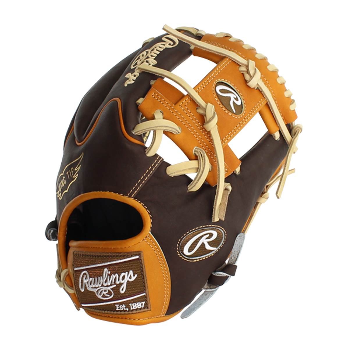 Rawlings Heart of the Hide R2G 11.75" Baseball Glove: PROR205W-2CH: Image #377176