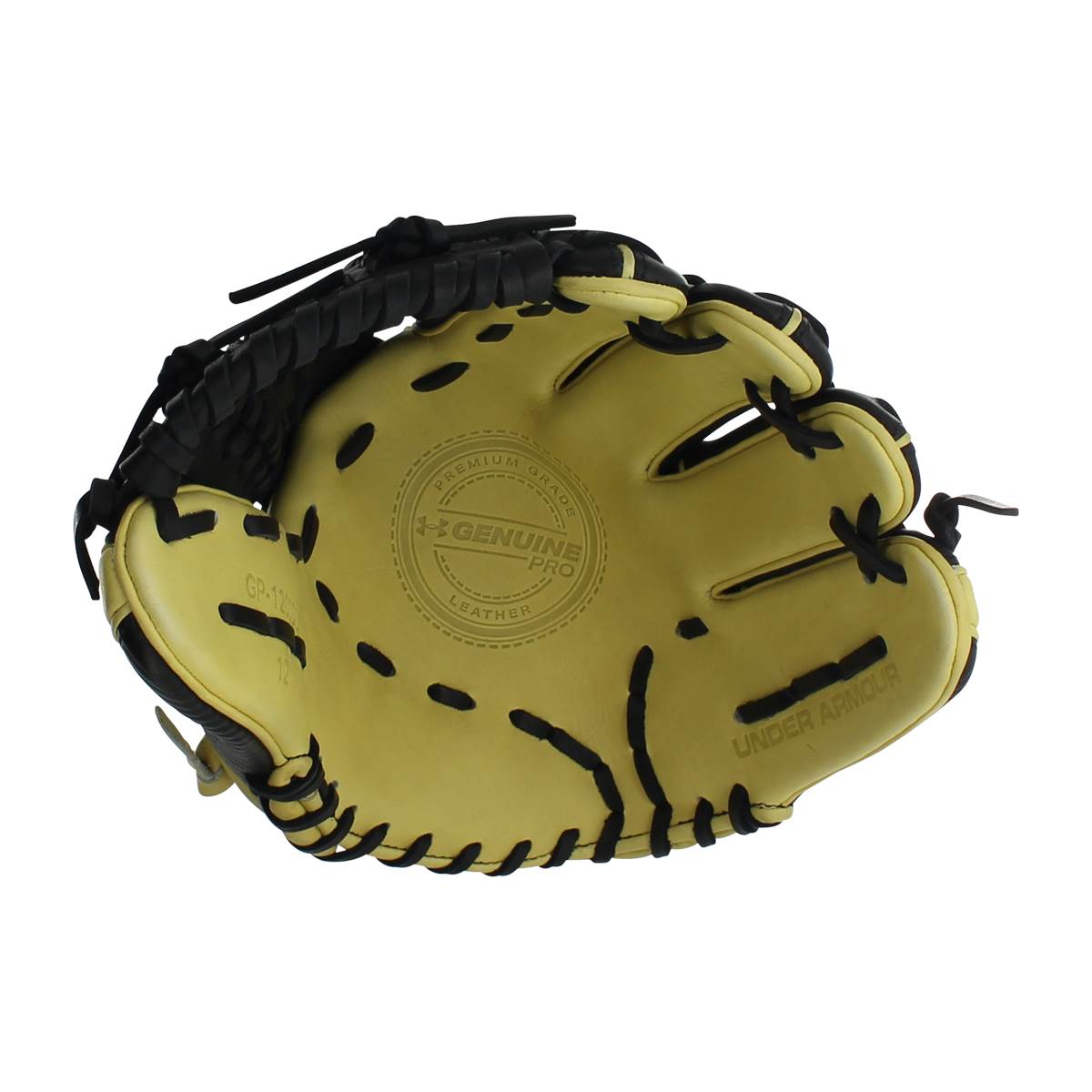 Under Armour Genuine Pro 12" Baseball Glove: UAFGGP-1200DS Black | Cream: Image #390005