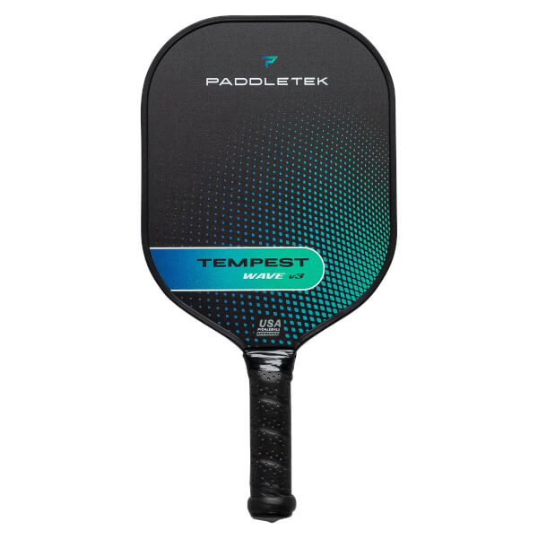 Paddletek Tempest Wave V3 Carbon Fiber Pickleball Paddle: Image #436248