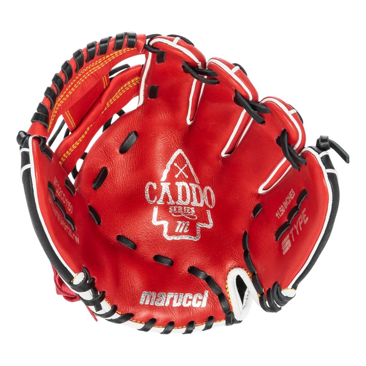 Marucci Caddo 11.5" Youth Baseball Glove: MFG2CD1150-R/BK: Image #436676