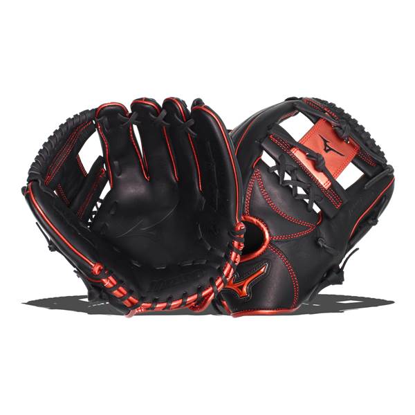 Mizuno MVP Prime SE 11.5" Baseball Glove: GMVP1154PSE8 Black/Red: Image #380228