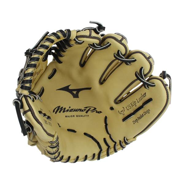 Mizuno Pro 12'' Baseball Glove: GMP2-100DT4 Tan: Image #379861