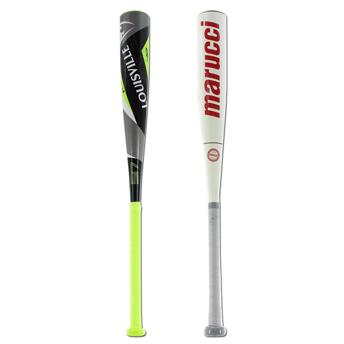 Bat Pack Louisville Slugger Omaha 517 and Marucci Cat 6 10 Junior