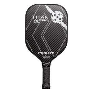 PROLITE Titan Pro Black Diamond Series Middleweight Carbon Fiber Pickleball Paddle: Image #405855