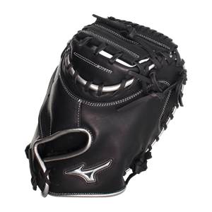 Mizuno MVP Prime SE 34'' Baseball Catcher's Mitt: GXC50PSE8 Black/Silver: Image #380486