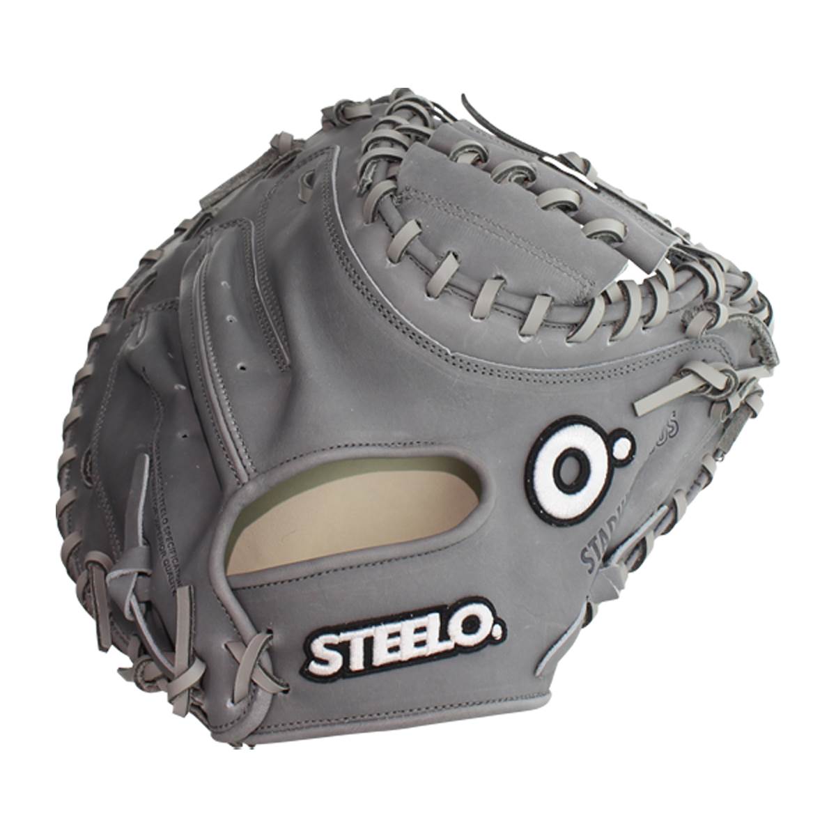 STEELO. Turbo 1 Stadium Status Pro 33" Catcher's Mitt: STATUSTRB1GRY33C: Image #398272