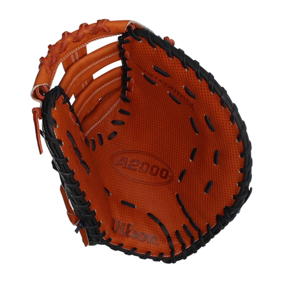 Wilson A2000 SuperSkin 1620 Spin Control 12.5" Baseball First Base Mitt: WBW100123125: Image #391138