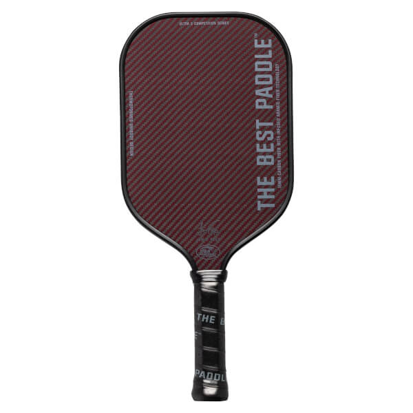 The Best Paddle Ultra X Raw Carbon + Aramid Fiber Pickleball Paddle: Image #442462