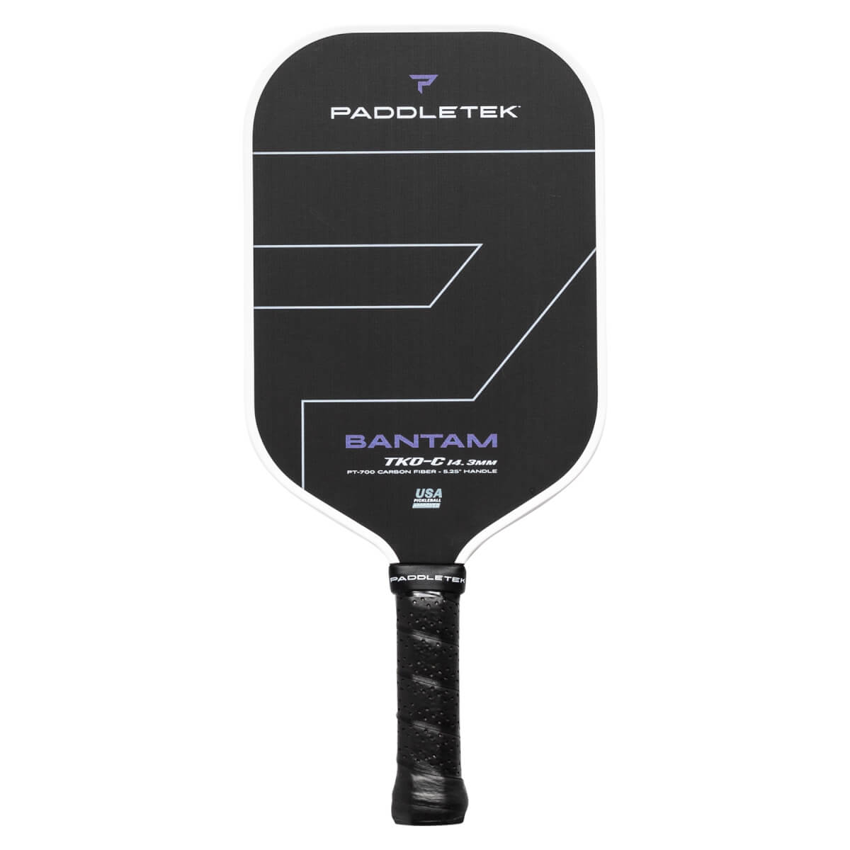 Paddletek Bantam TKO-C 14.3mm Carbon Fiber Pickleball Paddle: Image #442875