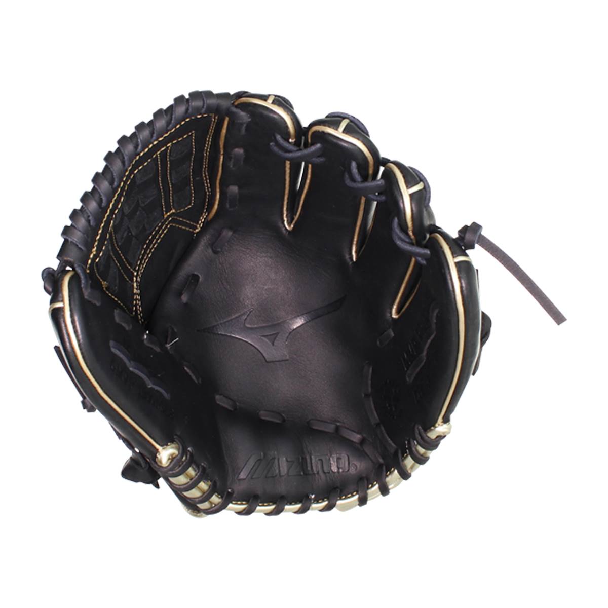 Mizuno MVP Prime SE 12'' Baseball Glove: GMVP1200PSE8 Black/Gold: Image #380240