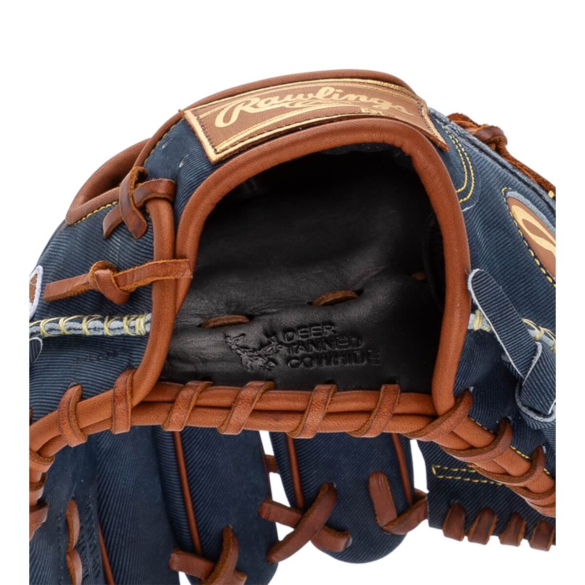 Rawlings Heart of the Hide Pro Label Denim 12.75" Baseball Glove: PRO3039-6D: Image #448697