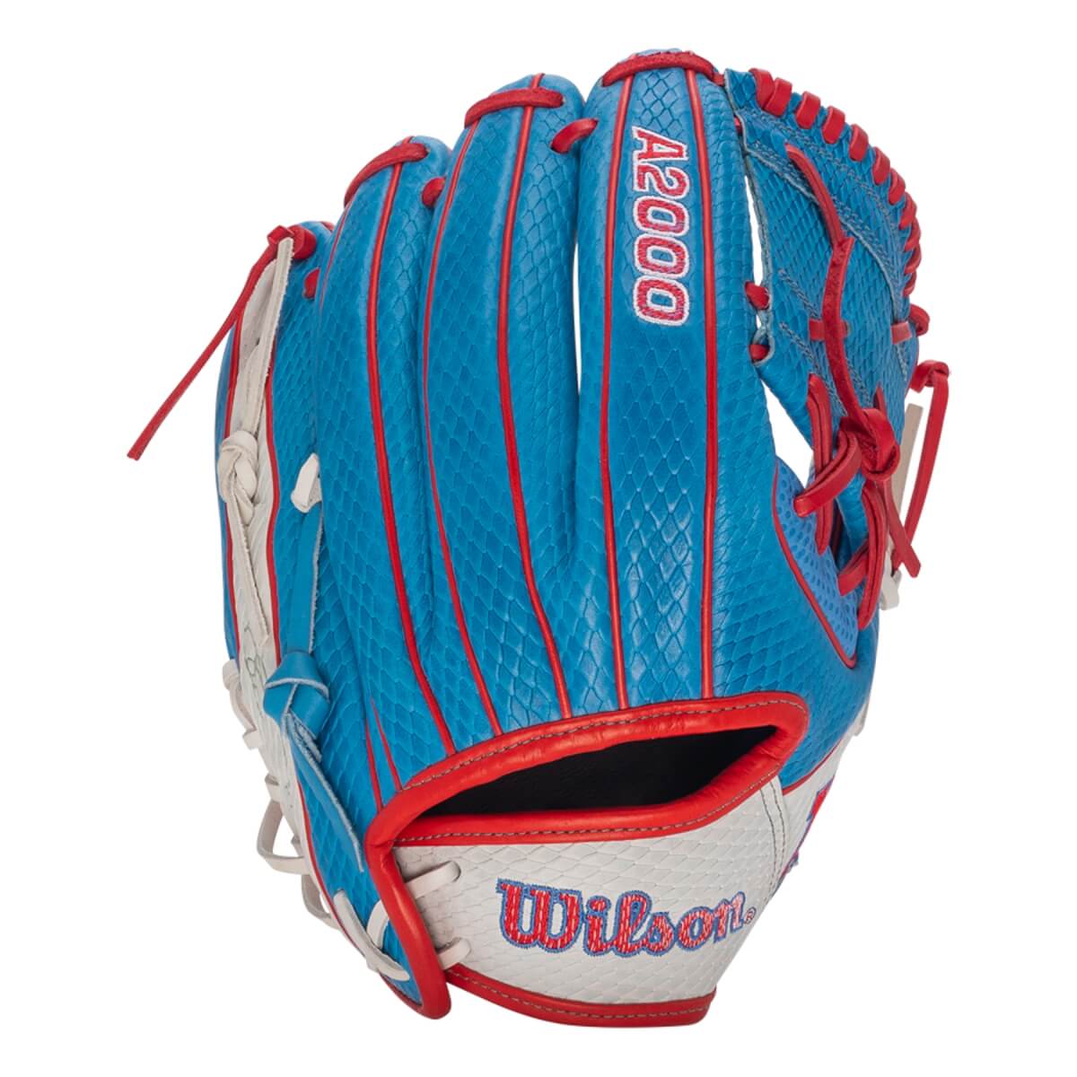 Wilson A2000 SnakeSkin KS7 Spin Control Kelsey Stewart 12" Fastpitch Softball Glove: WBW10043512: Image #420186