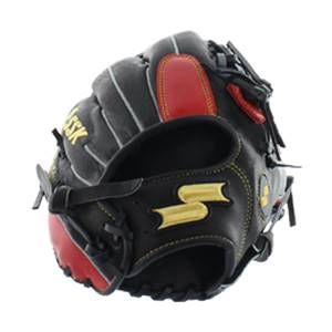 SSK Professional Edge Series #1.5 Baseball Glove: SUS120VBR Black/Red: Image #305513