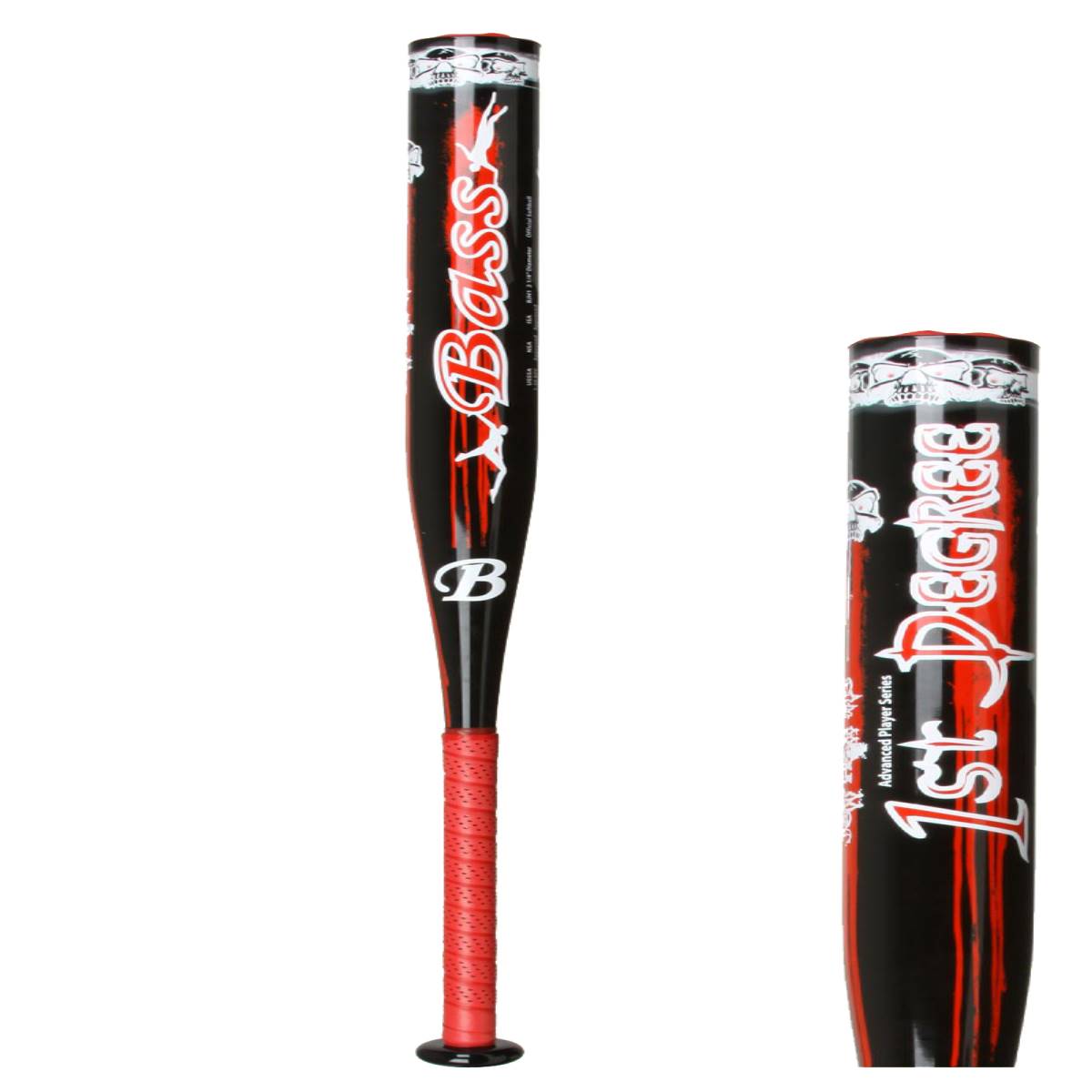 Bass Jeff Hall Limited Edition First Degree Slow Pitch Softball Bat