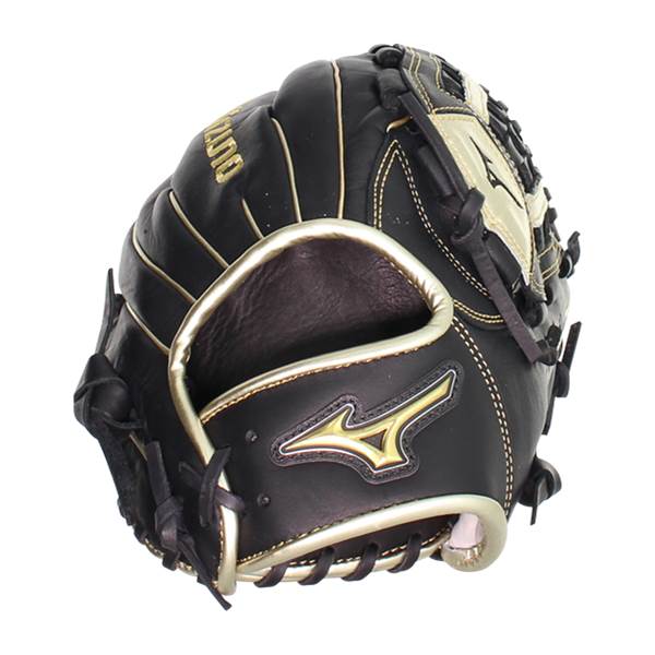 Mizuno MVP Prime SE 12'' Baseball Glove: GMVP1200PSE8 Black/Gold: Image #380241
