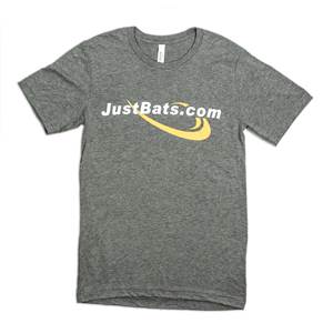JustBats.com Grey T-Shirt