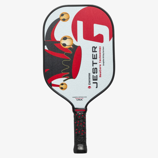 GAMMA Jester Middleweight Graphite Pickleball Paddle | JustPaddles.com