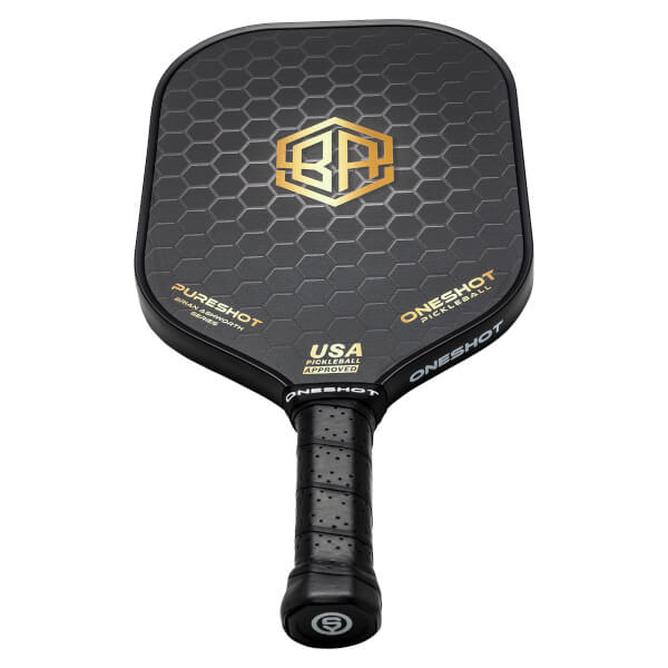 Oneshot Pureshot Middleweight Carbon Fiber Brian Ashworth Pickleball Paddle : Image #439685