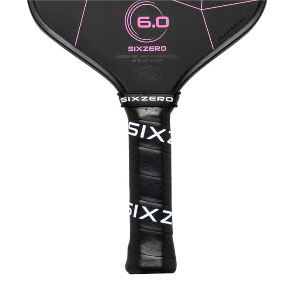 Six Zero Double Black Diamond Control 14mm Carbon Fiber Pickleball Paddle: Image #462248