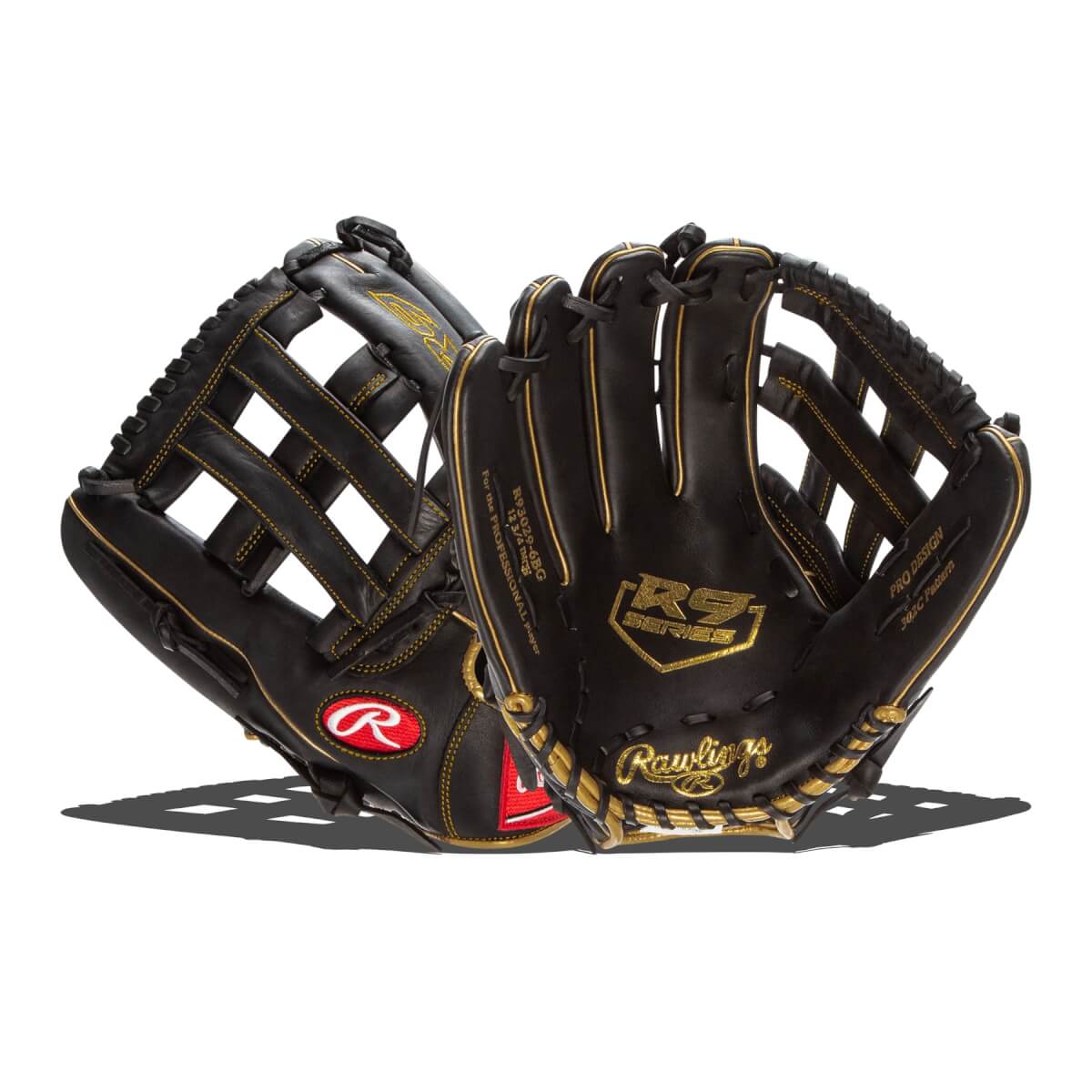 Rawlings R9 12.75" Baseball Glove: R93029-6BG: Image #418224