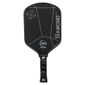 Six Zero Black Diamond Power 16mm Composite Pickleball Paddle: Image #438082