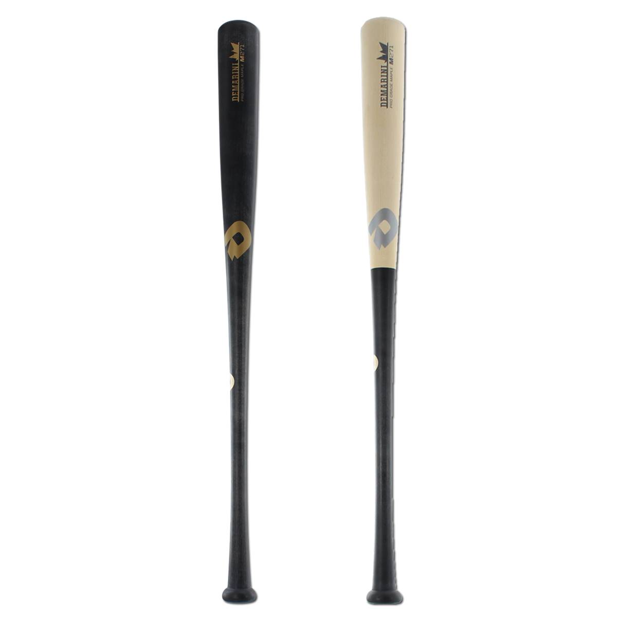Bat Pack DeMarini Pro Maple Wood Baseball Bats DX271MB and DX271MNB
