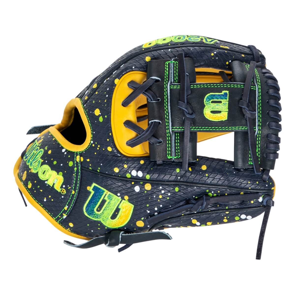 Wilson A2000 Super SnakeSkin 1786 Bananas 11.5" Baseball Glove: WBW102218115: Image #453941